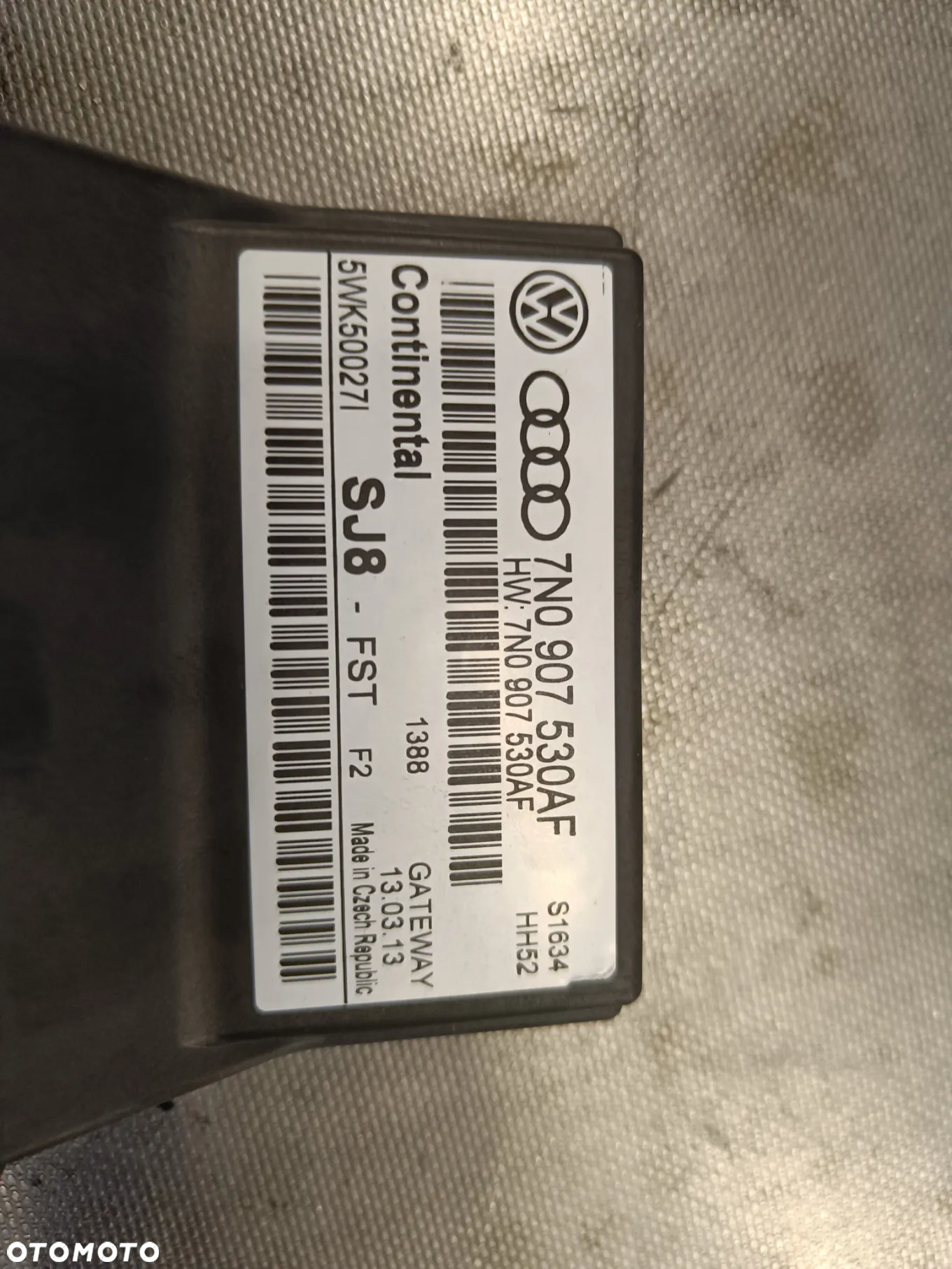 Moduł Gateway Sterownik Skoda Octavia Superb VW Golf VI Seat Audi 7N0907530AF - 4
