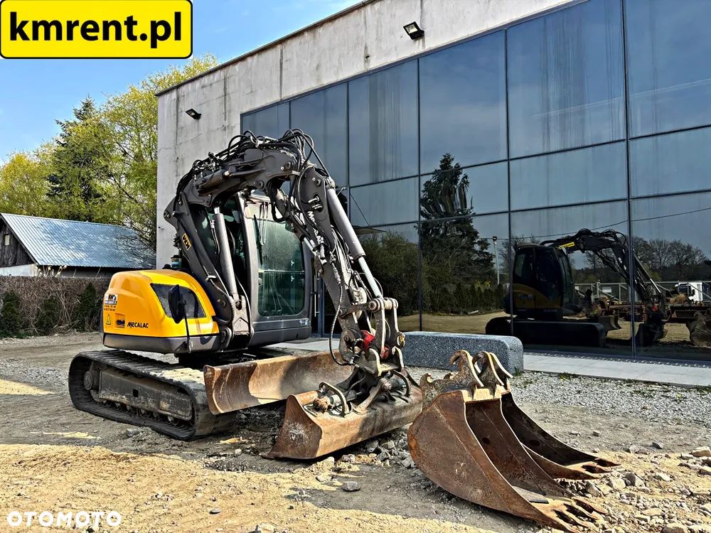 Mecalac 8 MCR MINI-KOPARKA 2017R. | MECALAC 6 MCR, JCB 8065 8080 8085 85 Z  VOLVO ECR 88, CAT 308, 307 , BOBCAT 80 KOMATSU PC 88 - 7