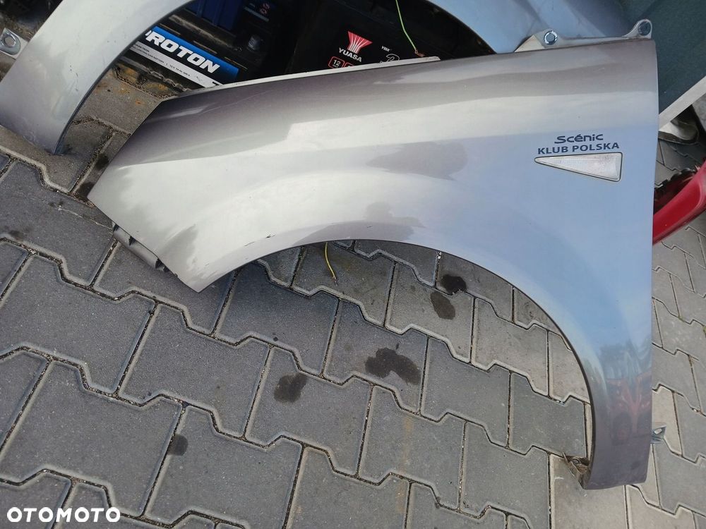 BŁOTNIK LEWY PRZÓD RENAULT SCENIC 2 NV603 2004-2008 ROK