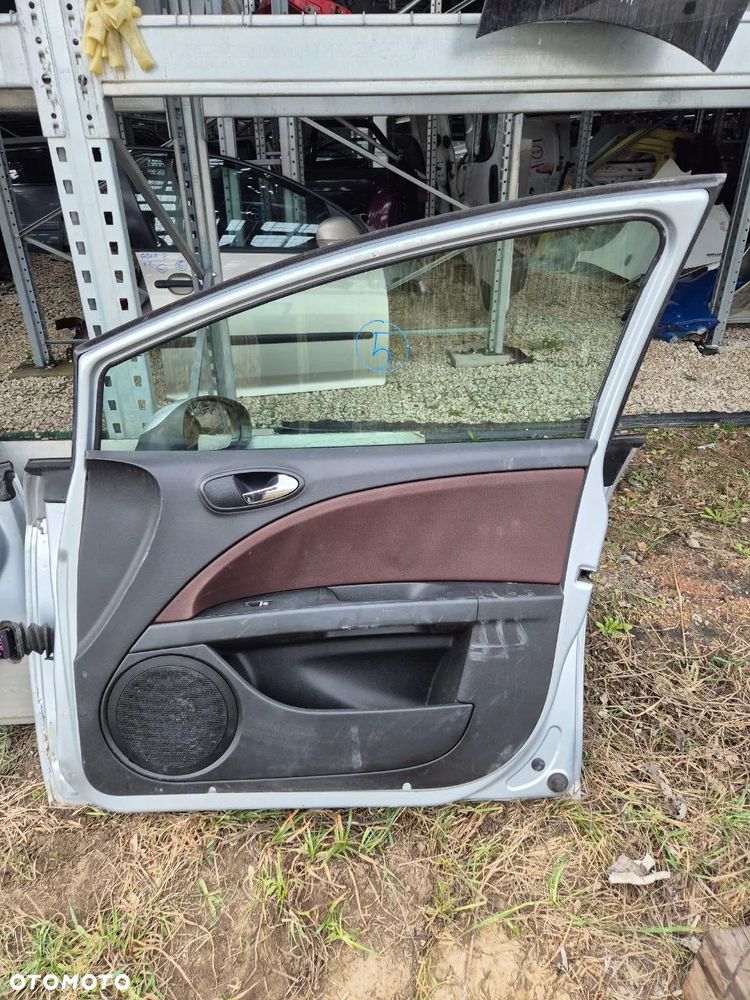 SEAT LEON II DRZWI / KLAPA / BŁOTNIK / ZDERZAK 05-12r CZARNY / SREBRNY - 20