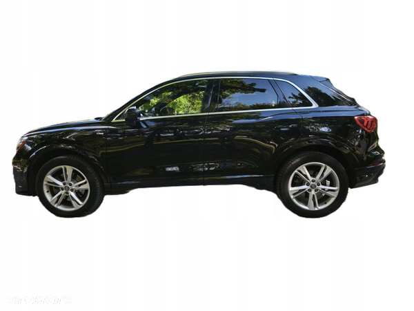 DRZWI LEWE PRZÓD TYŁ 2SZT AUDI Q3 83A 2020 CZARNA PERŁA