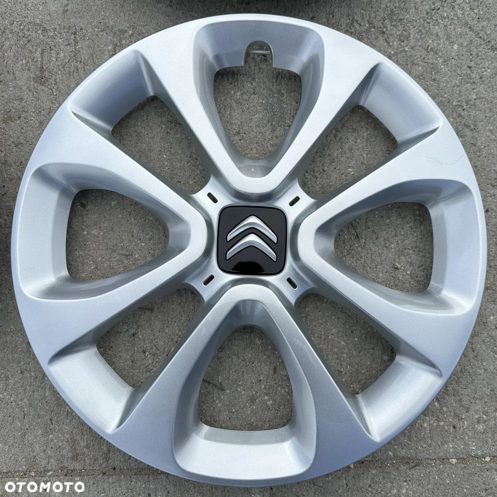 Kołpaki Citroen C3 III Berlingo C1 C-Elysee 15" Oryginalne Komplet - 5