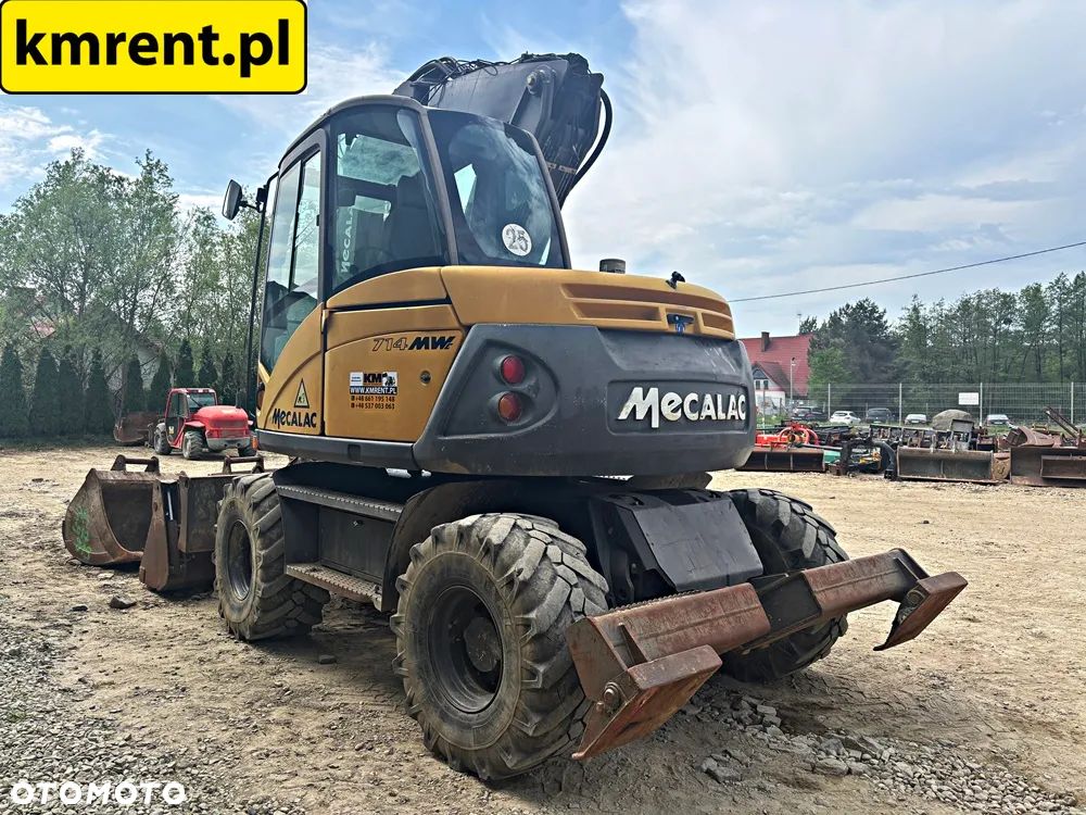 Mecalac 714 MW KOPARKA KOŁOWA 2012r. | MECALAC 12 MTX MXT 15 9 11 VOLVO 140 JCB 145 CAT 313 LIEBHERR 910 914 - 20