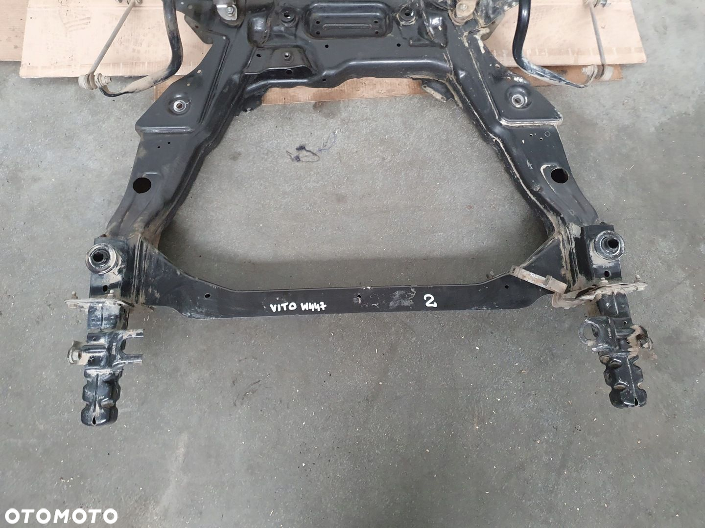 SANKI WÓZEK KOŁYSKA ZAWIESZENIE PRZÓD MERCEDES VITO W447 1.6 1.7CDI - 6