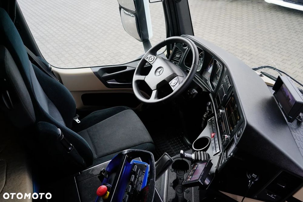 Mercedes-Benz ACTROS / 2543 / 6 X 2 / SKRZYNIOWY + HDS / FASSI F 295 / WYS. 16,5 M / PILOT / OŚ SKRETNA - 14