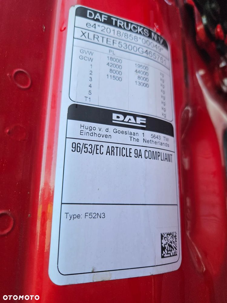 DAF XG480FT stock 33292 - 12