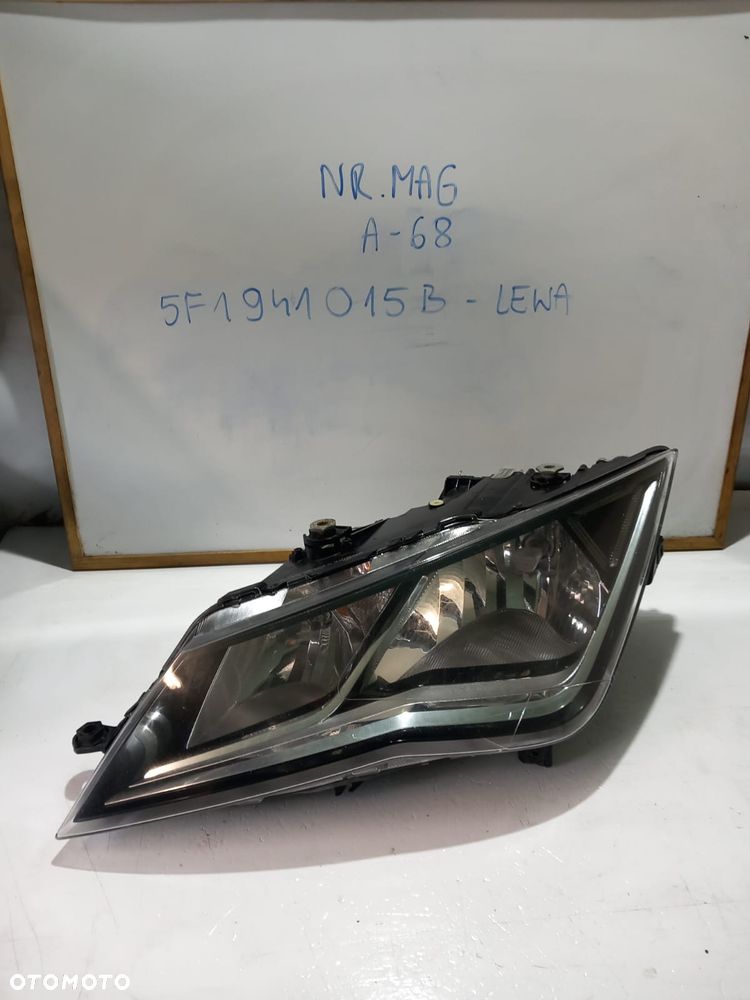 LAMPA LEWA PRZÓD SEAT LEON III LIFT 5F1941015B - 1