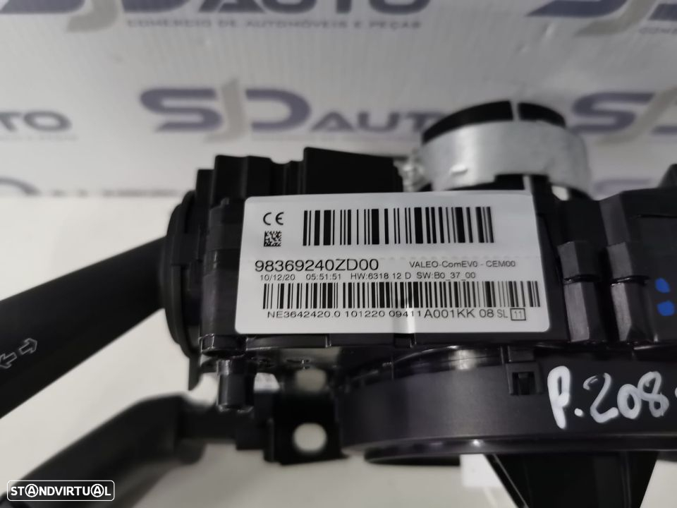Fita Airbag + Comutadores - Peugeot 208 / 2008 II (2020) - 5