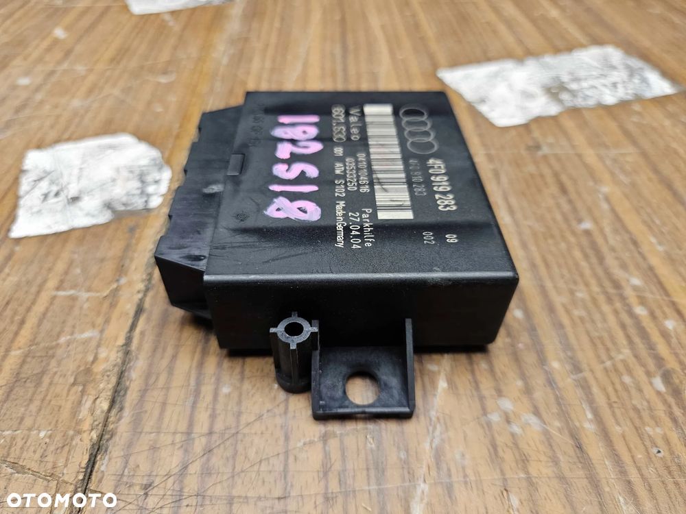 Moduł Sterownik 4F0919283 4F0910283 Komputer Czujniki Parktronik Parkowania PDC Audi A6 C6 Sedan Kombi - 4