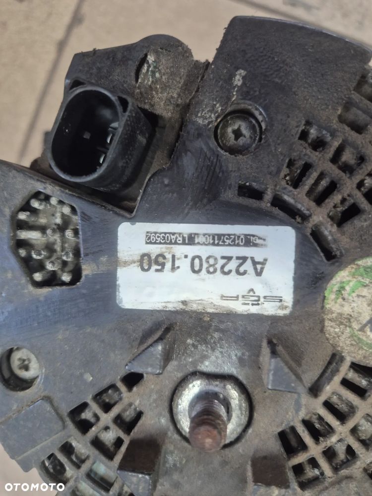 ALTERNATOR TRANSIT BOXER JUMPER 2.2 HDI 06r.+ EURO 4, 5 - 2