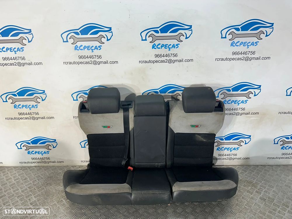 Conjunto Bancos Pele Tecido Skoda Octavia 2 MK2 1Z RS VRS 2004 - 2013 - 7