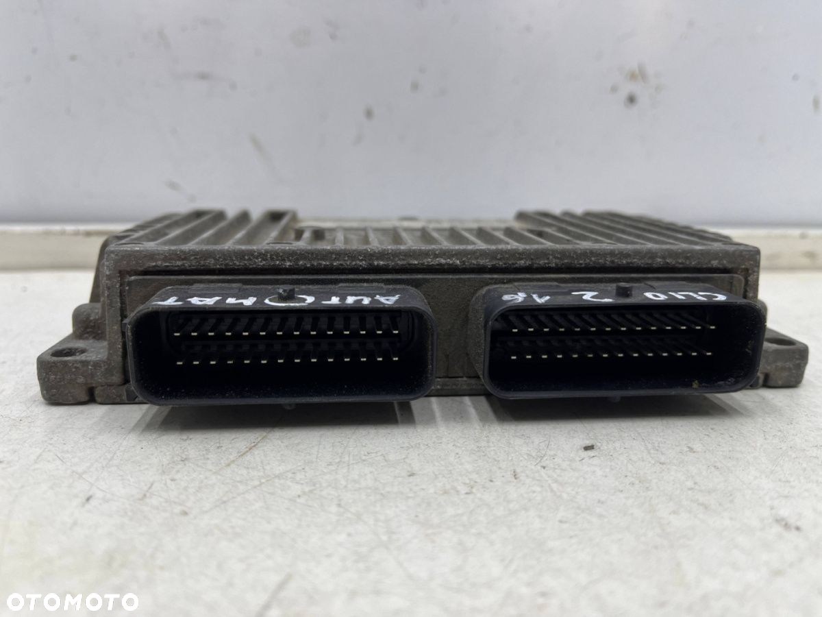 Komputer silnika Renault Clio II 98-12r. 1.6 benzyna sterownik ECU 8200298690 8200052418 - 4