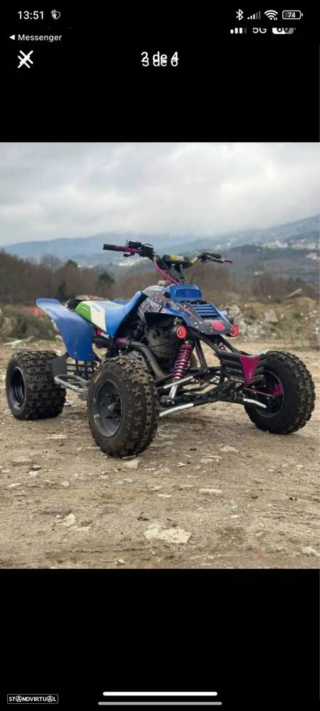 Yamaha Warrior 350 motor novo - 1