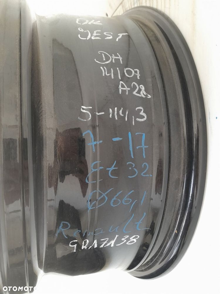 Felga aluminiowa Renault OE GR17138 7.0" x 17" 5x114,3 ET32 - 6