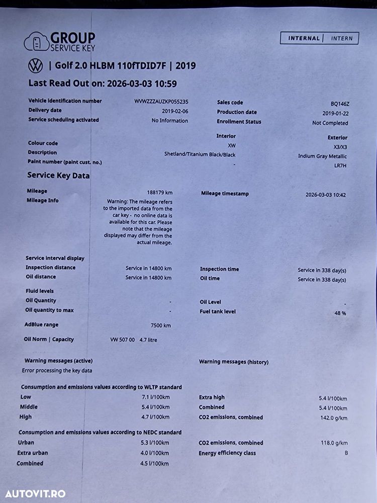 Volkswagen Golf 2.0 TDI SCR DSG Highline - 3