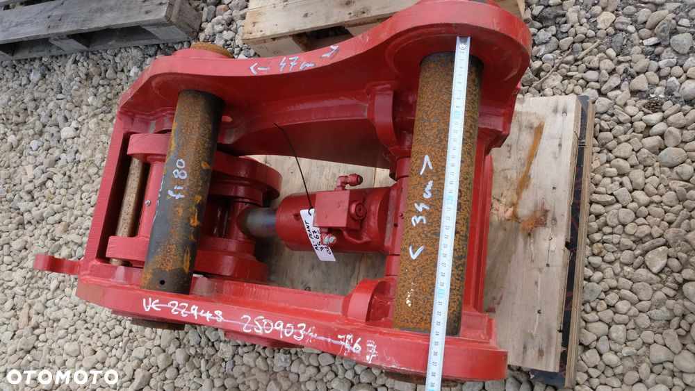 szybkozłącze nowe  fi 80mm  do koparki 18-25 ton - 7