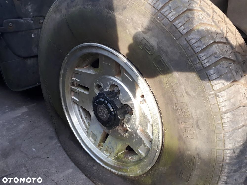 TOYOTA 4RUNNER 90-92 N120 N130 KOŁA FELGI OPONY 31" 15" - 4