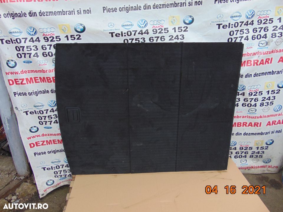 Mocheta portbagaj Audi A6 4K C8 aavant combi capac mocheta portbagaj audi a6 c8 4k - 3