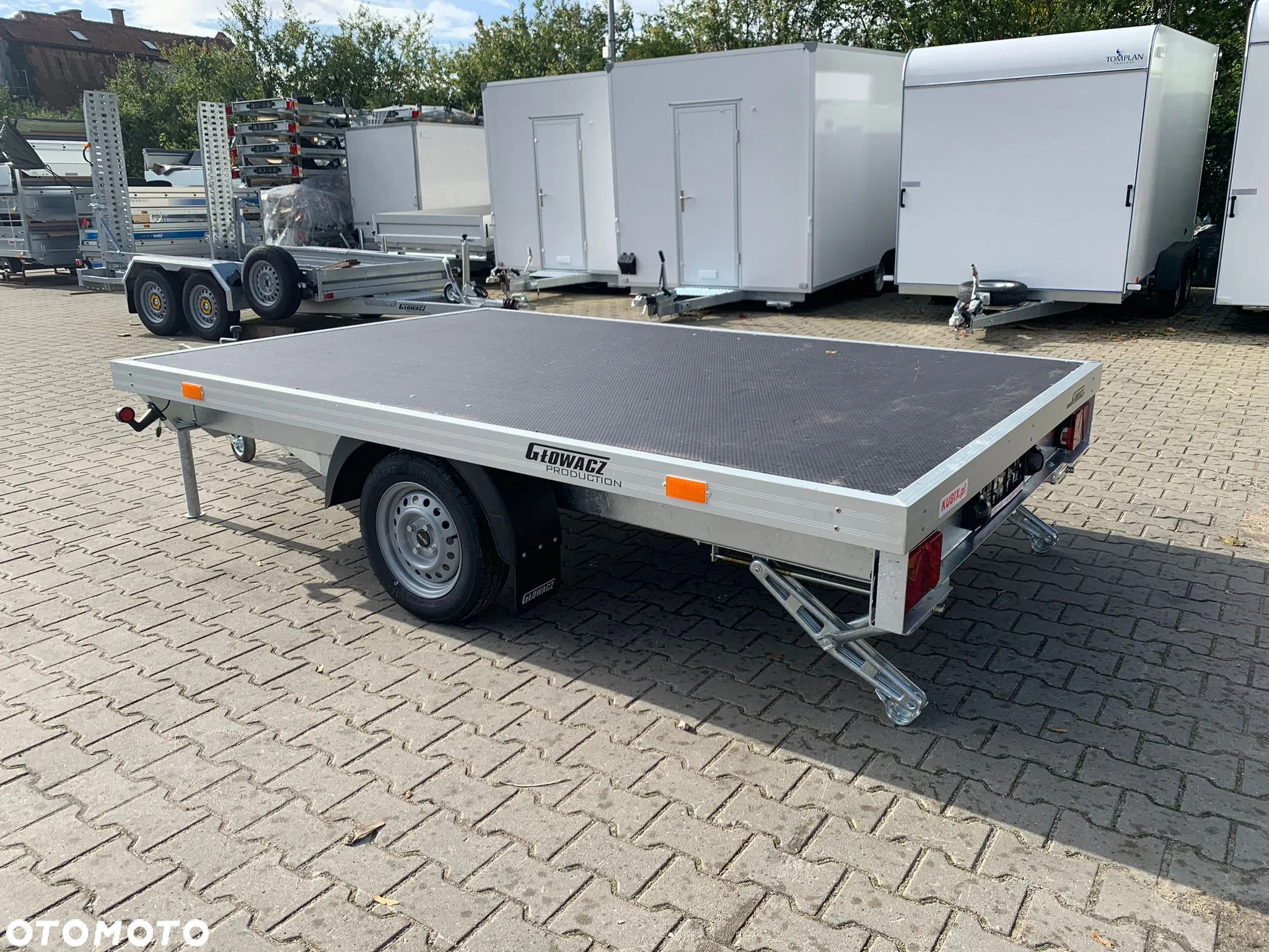 Głowacz Przyczepa do transportu saun, jacuzzi , bali itd.Wymiar 300×200 cm, wyposażona w podpory - 13