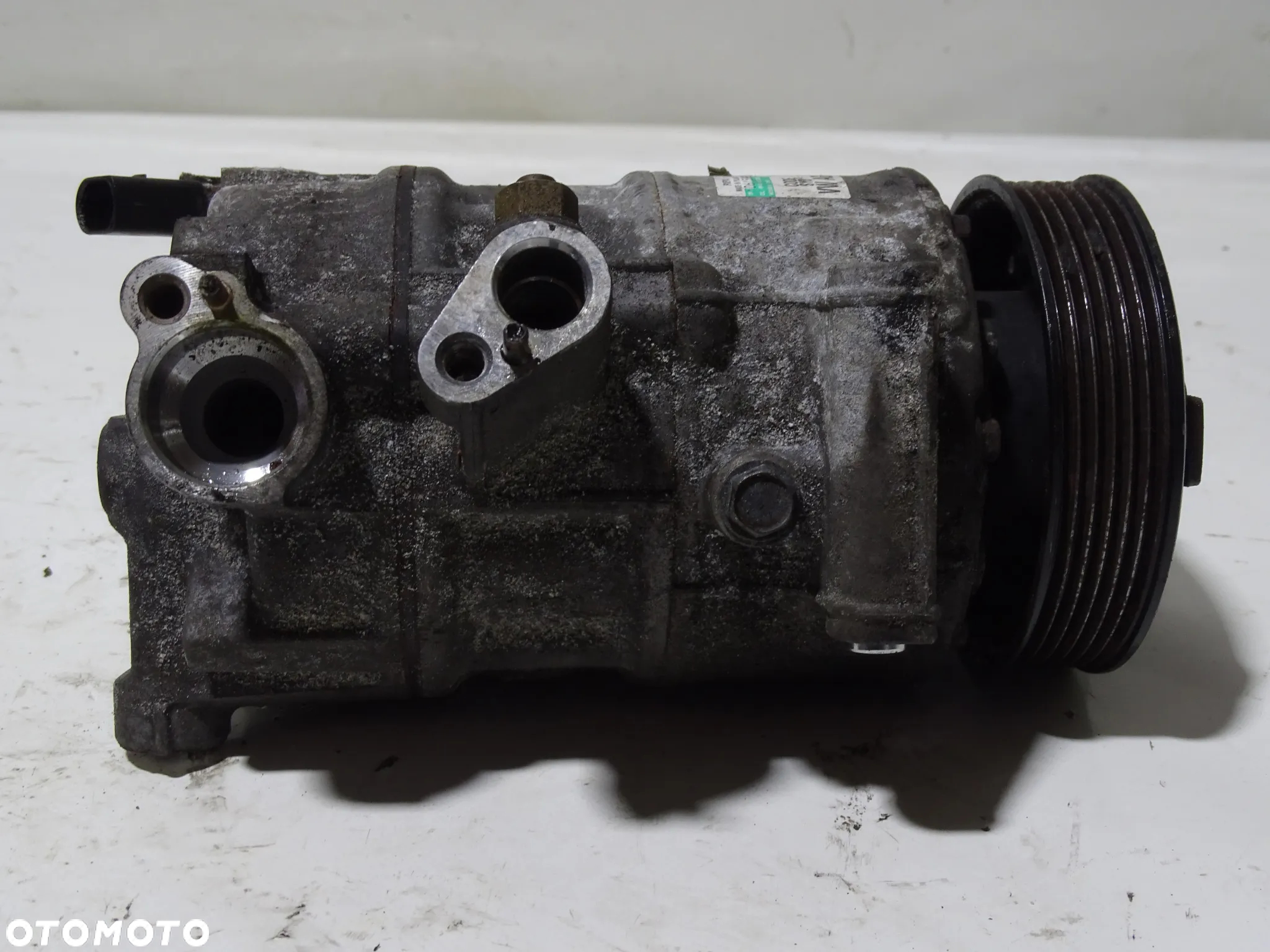 SPRĘŻARKA KOMPRESOR KLIMATYZACJI AUDI A3 8P LIFT VW SKODA SEAT 1.6 TDI 5N0820803 F-VAT - 3