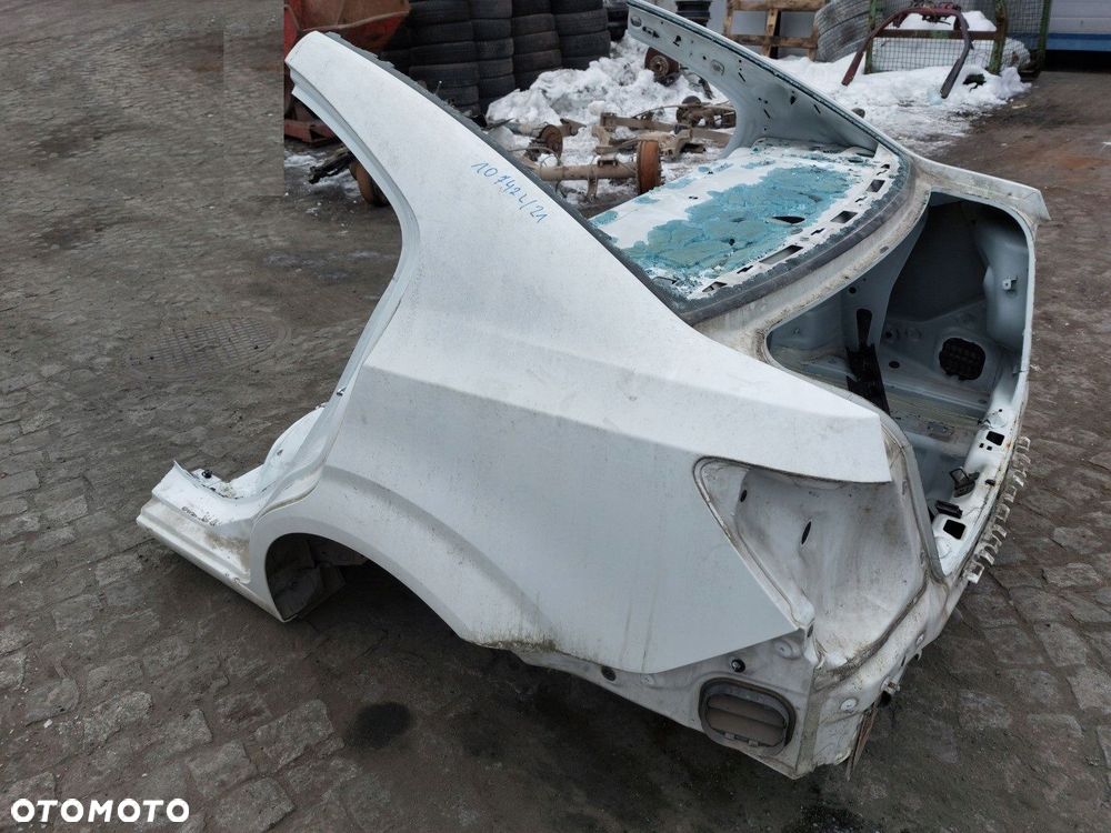 Błotnik tył lewy ćwiartka Chevrolet Aveo III SEDAN 11–14 BIAŁY - 1