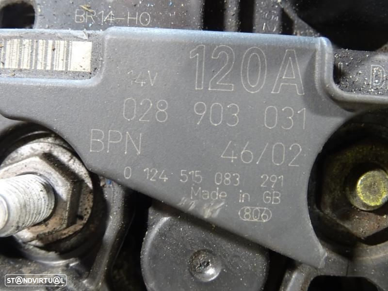 Alternador Volkswagen Passat (3B3)  028 903 031 / 028903031 / 01245150 - 4