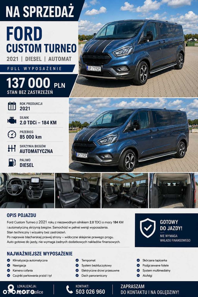 Ford E-Tourneo Custom - 1