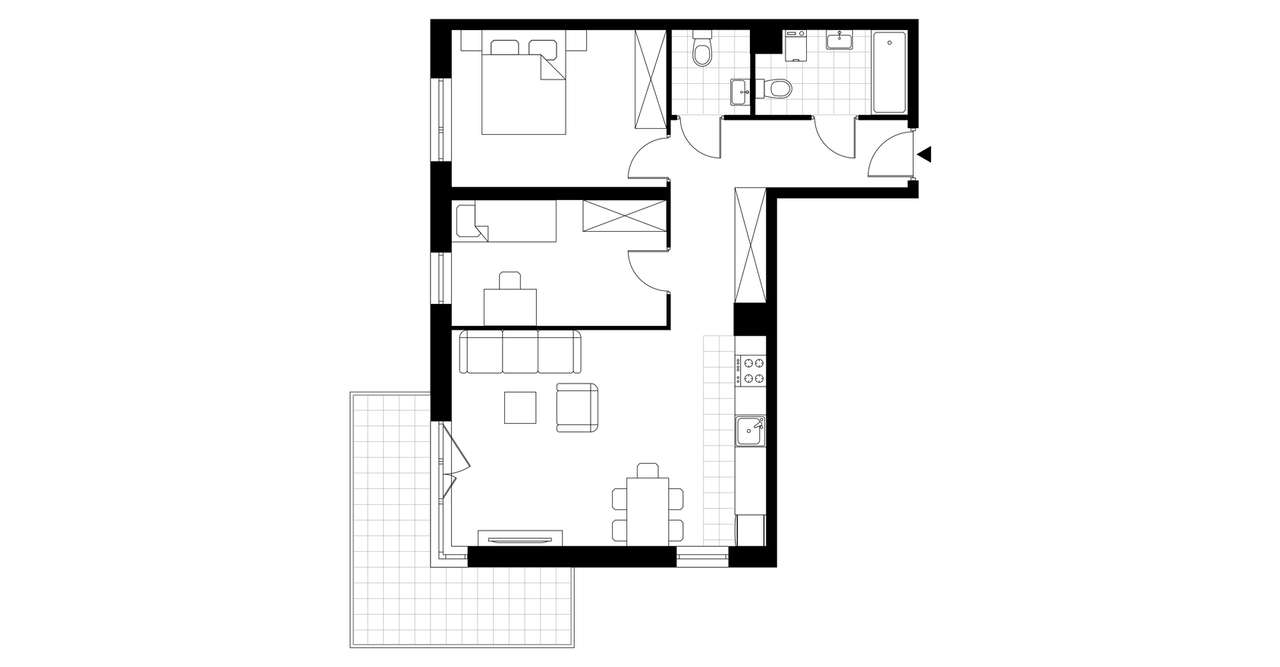 3-pokojowe mieszkanie 65m2 + balkon Bez Prowizji - Pełny obrazek: 3/14