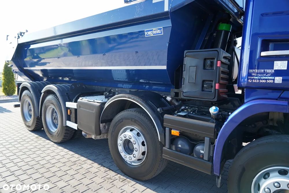 Scania G 490 / 8x4 / WYWROTKA TYLNOZSYPOWA /  HYDROKLAPA / PLANDEKA AUTOMATYCZNA / AUTOMAT / EURO 6 - 20