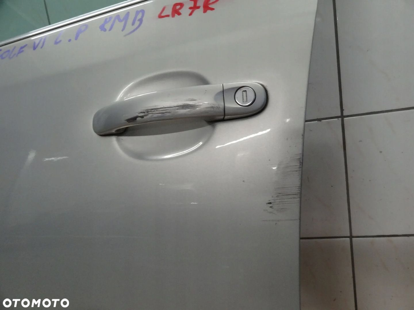 VW GOLF VI 2010 KOMBI DRZWI LEWY PRZÓD PRZEDNIE LR7L - 4