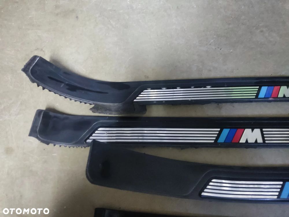 LISTWY PROGOWE BMW E39 M PAKIET LEWA PRAWA PRZEDNIA TYLNA KOMPLET - 2