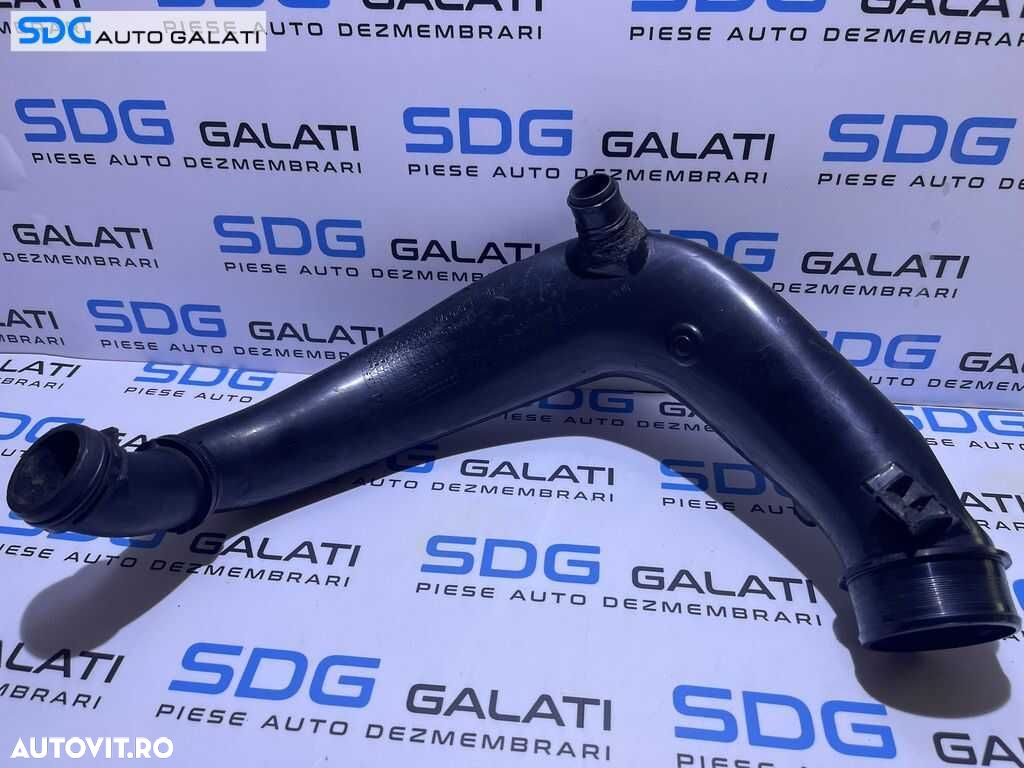 Conducta Tub Tubulatura Admisie Aer cu Defect Peugeot 307 2.0 HDI 2002 - 2008 Cod 9652091380 - 1