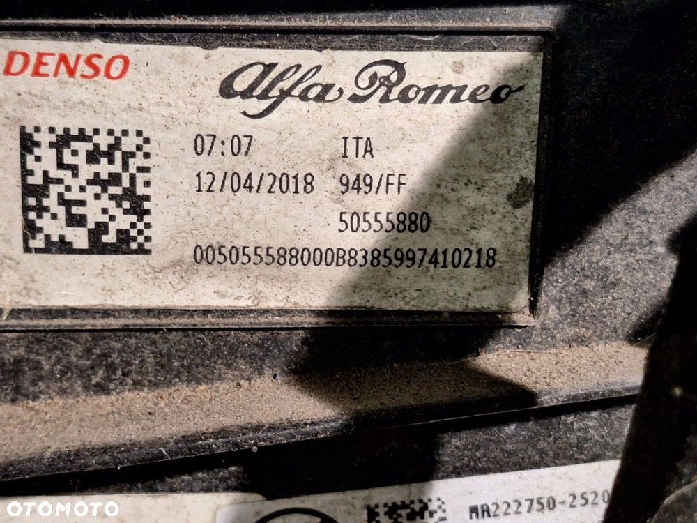 komplet chlodnic // tunel   alfa romeo stelvio 2.2 dizel  org demont - 7