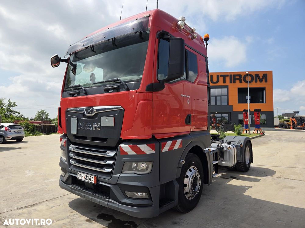 MAN TGX 18.470, 2021, 392.144km, KIT BASCULARE, AUTOMATA+INTARDER 6 trepte, anv 90% ok, jante aluminiu, FRIGIDER, goarne, 2 girofaruri, rulat doar in GERMANIA, posibilitate leasing 4 ani-STARE FOARTE BUNA-PROMOTIE 41.900 Eur+Tva - 5