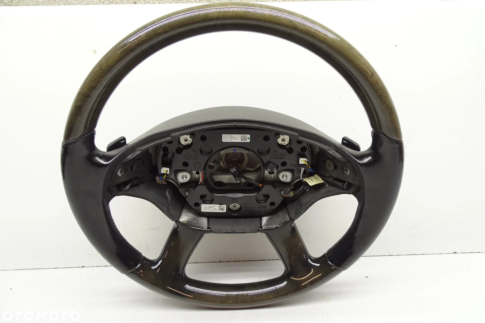 MERCEDES CL 216 KIEROWNICA ZIELONE DREWNO A2214603403 - 2