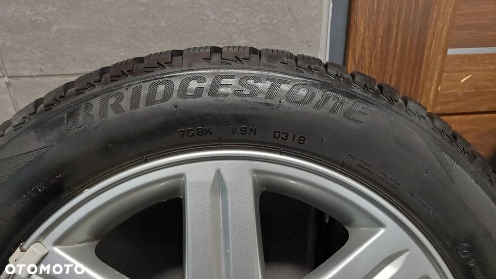 4 X ALUFELGI ALUMINIOWE Z OPONAMI ZIMOWYMI VOLVO V50 6,5J X 16 X 52,5  NR 8665466 OPONY 205/55 R16 - 4