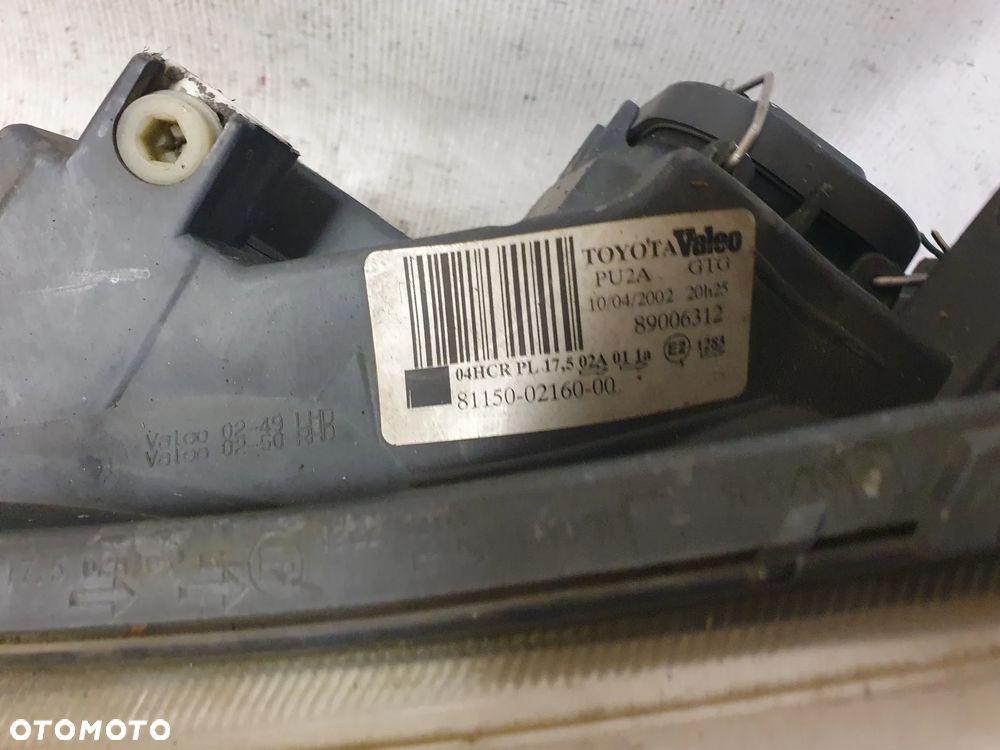 * LAMPA PRZEDNIA LEWA PRZÓD LEWO TOYOTA COROLLA E12 - 3