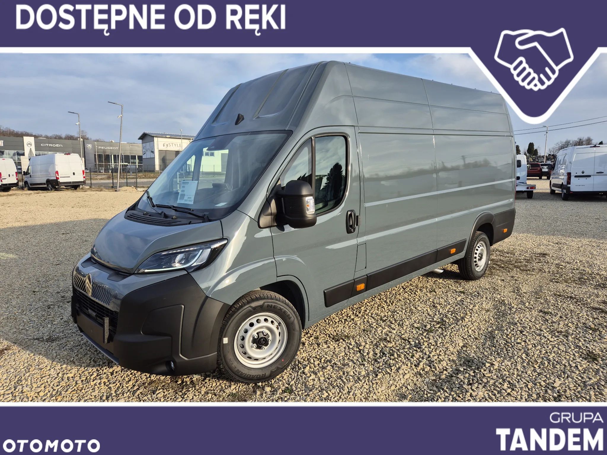Citroën Jumper Furgon L4H3 MAXI 2.2 180KM AUTOMAT AT8 2025 !! OD RĘKI !! - 1