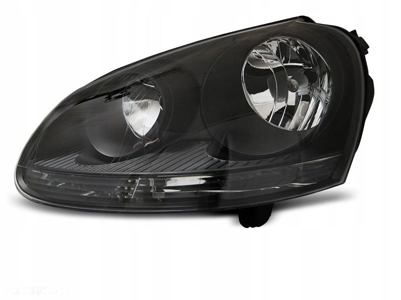 Reflektory Lampy Czarne Black Tuning Vw Golf V 5 1k 2003-2010 Jetta 1k6 05- - 5