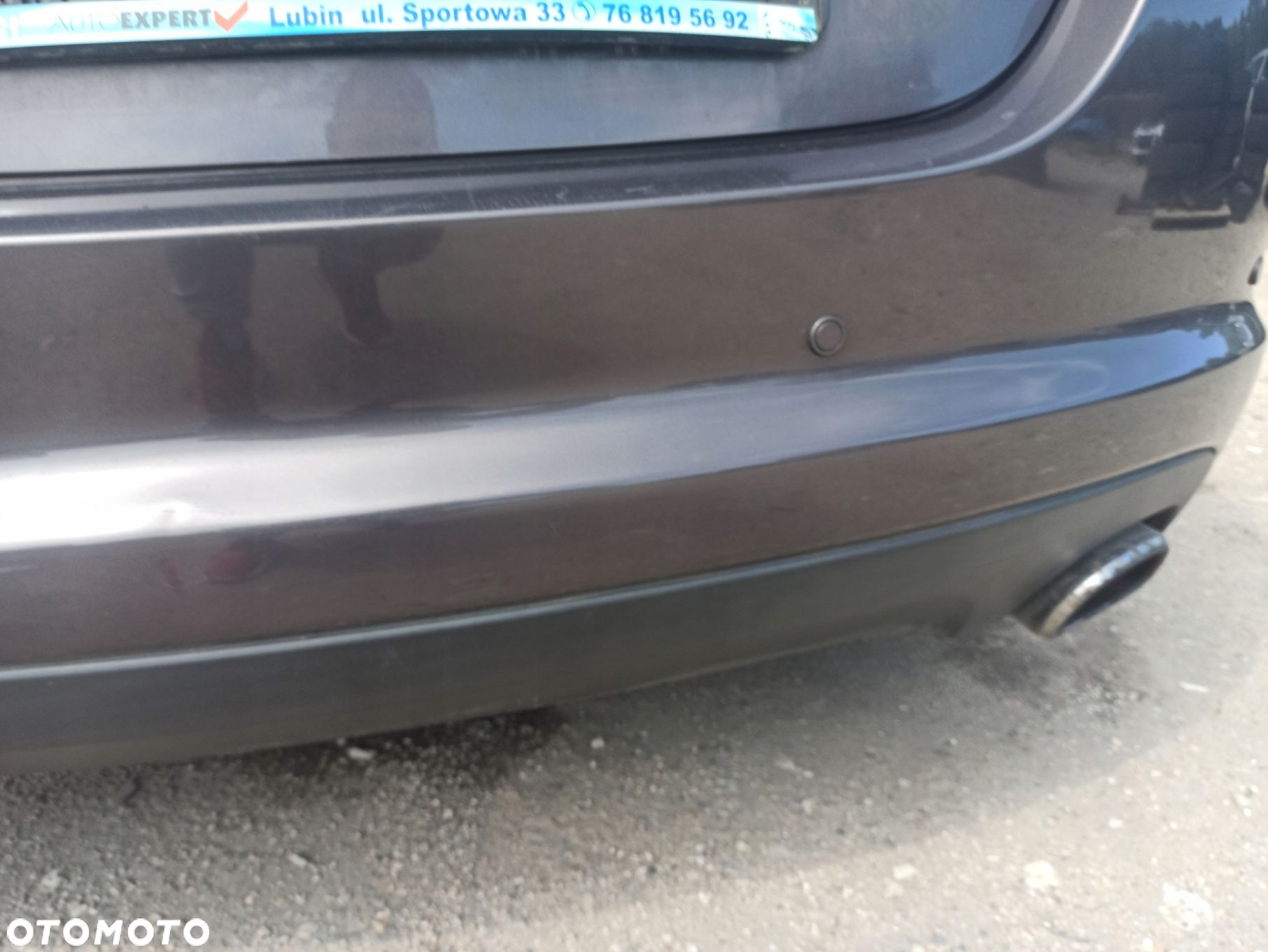 Zderzak tył JAGUAR XF X250 07-12 PDC czujniki parkowania kolor LMN - 9