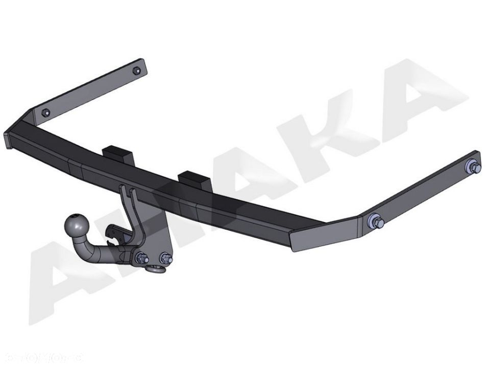 Hak Holowniczy Odkręcany Do Ford Fiesta Hatchback 2013-2017 - 2