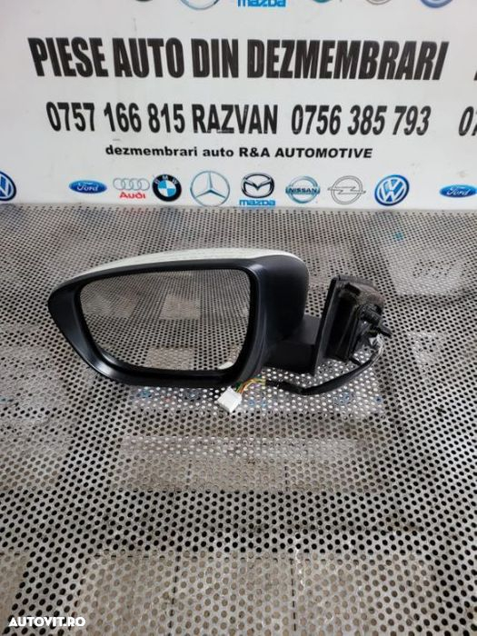 Oglinda Stanga Cu Camera Si Rabatare Electrica Nissan Qashqai II J11 An 2013-2018 Europa - 2