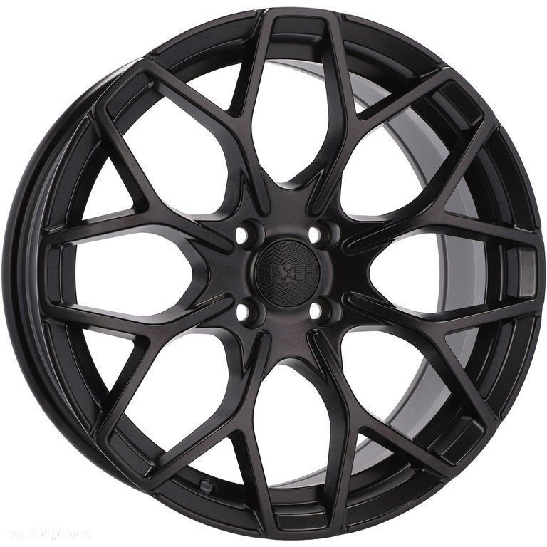4x Felgi 17 m.in. do SMART Fortwo III Brabus Forfour Czarny Półmat - B1449 - 9
