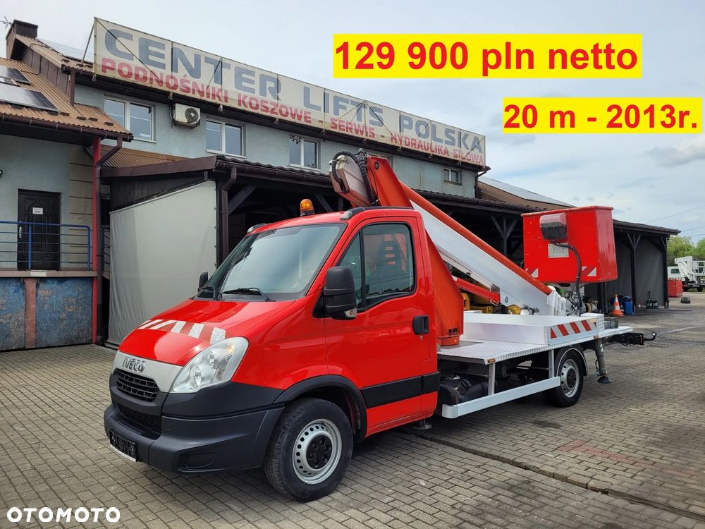 Renault Master podnośnik koszowy zwyżka 12,5 m - 26