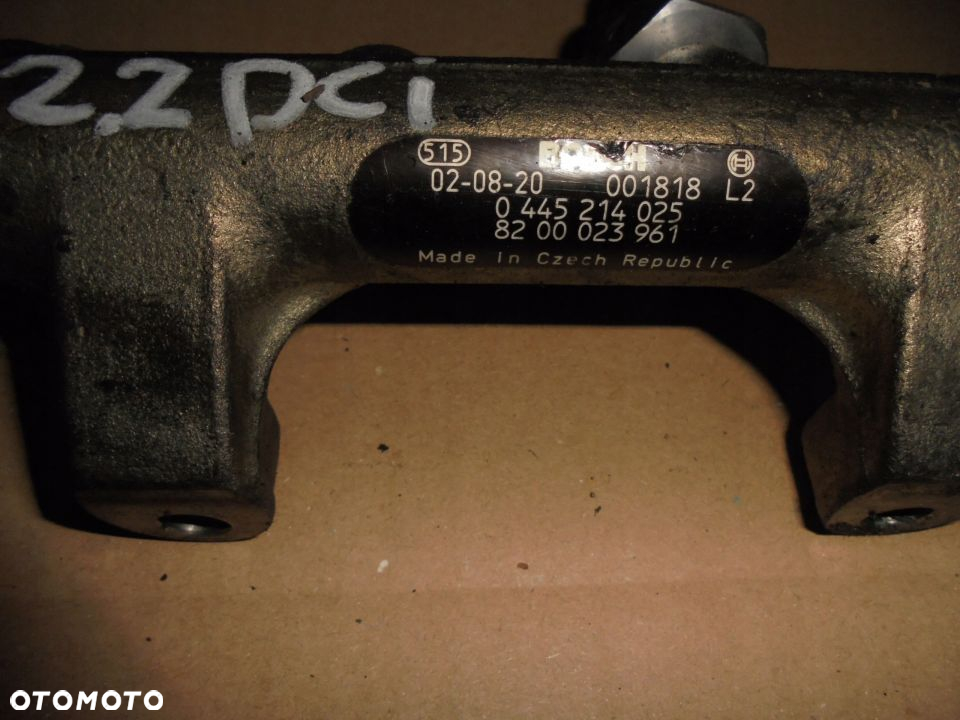 LISTWA WTRYSKOWA LAGUNA II 2.2 DCI 0445214025 - 3