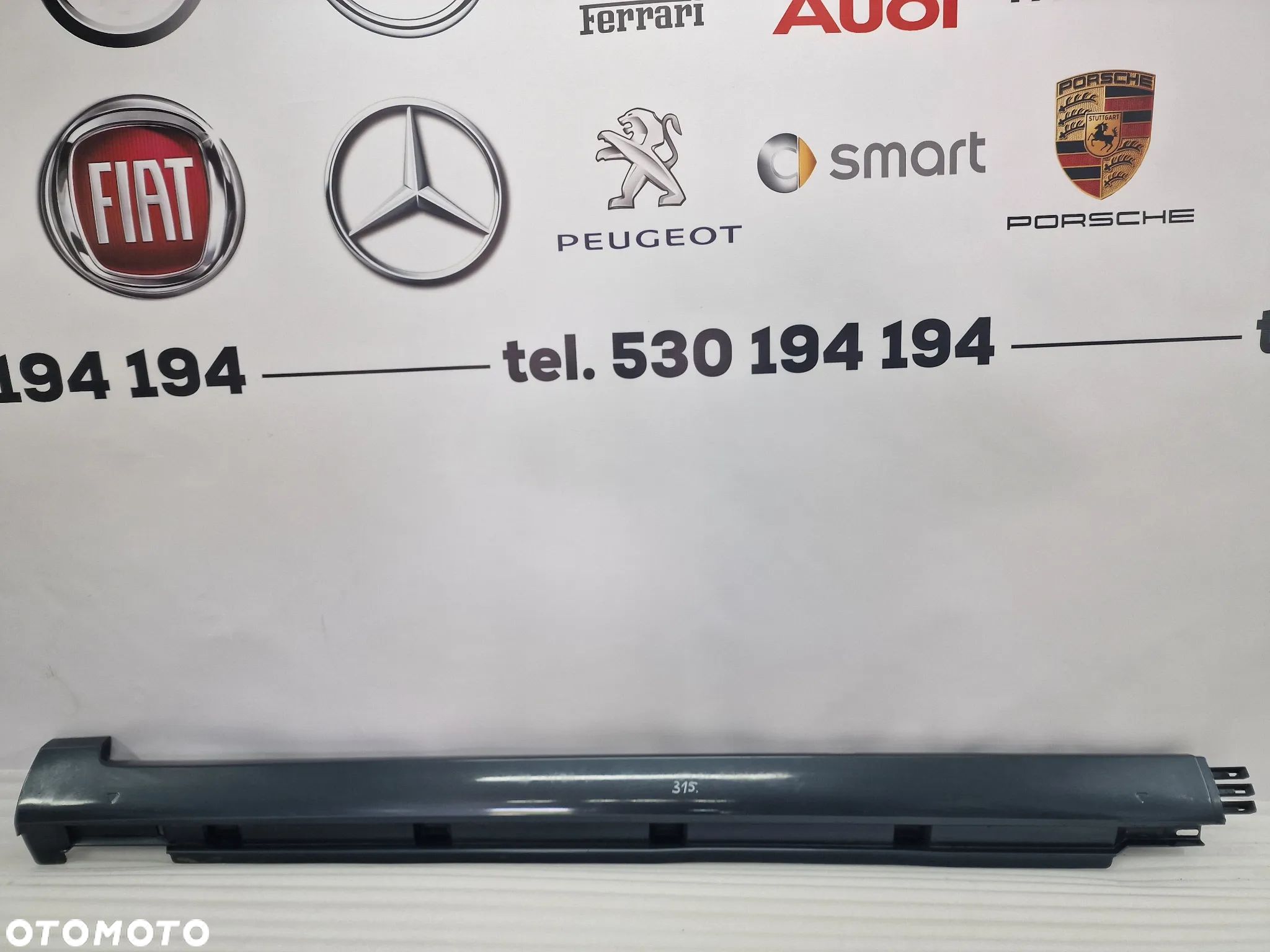 VW PASSAT B7 3AA 10- LEWA LISTWA PROGOWA / NAKŁADKA PROGU , NR 3AA853855 , NR AUKCJI PR315 - 1
