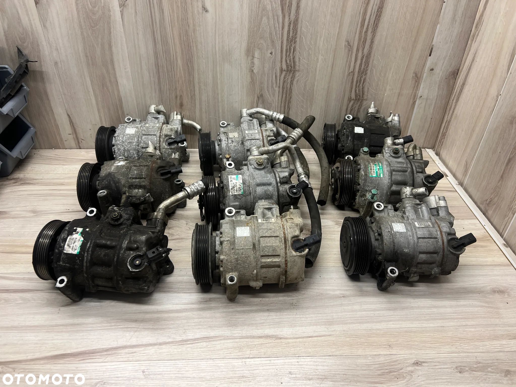 KOMPRESOR SPRĘŻARKA KLIMATYZACJI VW GOLF 5 V JETTA EOS 1K0820859S 1K0820803F - 1