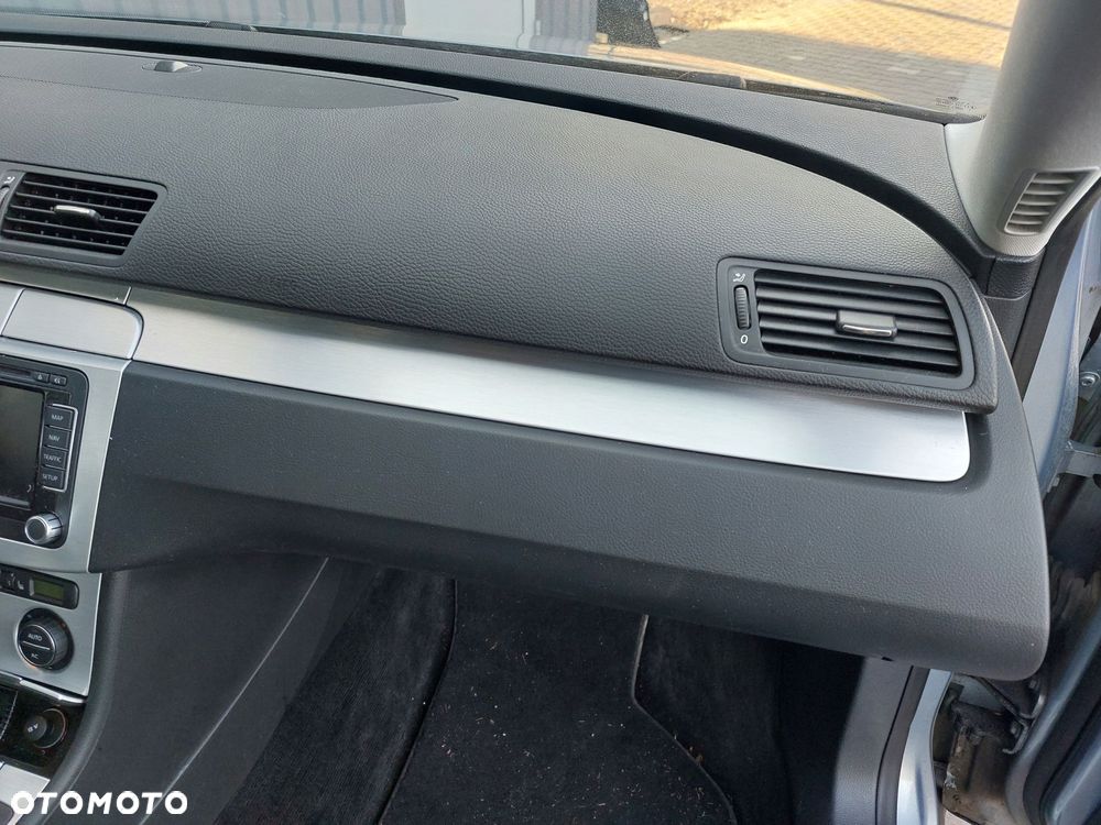 vw passat b6 3c lift deska konsola poduszki airbag pasy komplet oryginał - 3