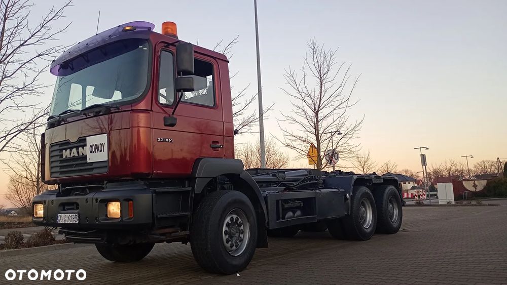 MAN 6x4 33.414 DFC F2000 FE 410 WYWROTKA HAKOWIEC DO ZABUDOWY Duża Ładowność Wzmocniony Resor Wersja Budowlana EXPORT Zamiana sprzęt budowlany - 4