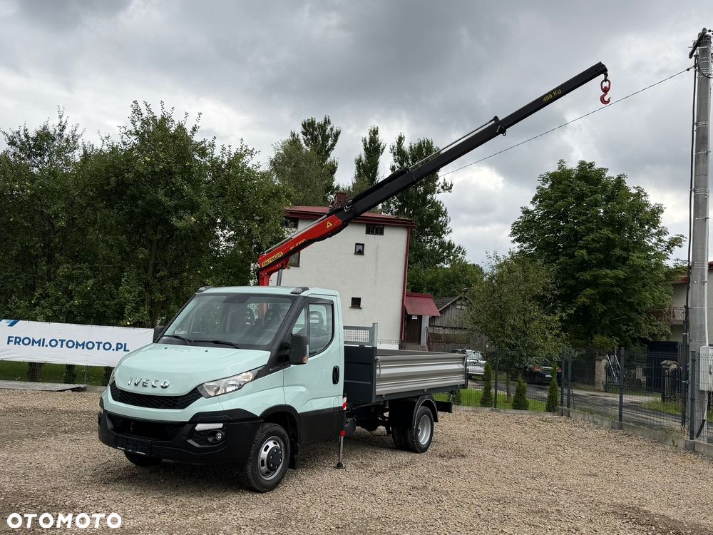 Iveco Daily 35c15 HDS 2t PALFINGER PC2700 wywrotka Igła - 22